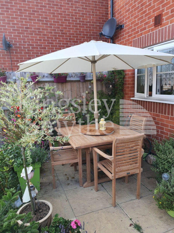 Teak Garden Dining Set | Extendable Table, 6 Chairs + more!