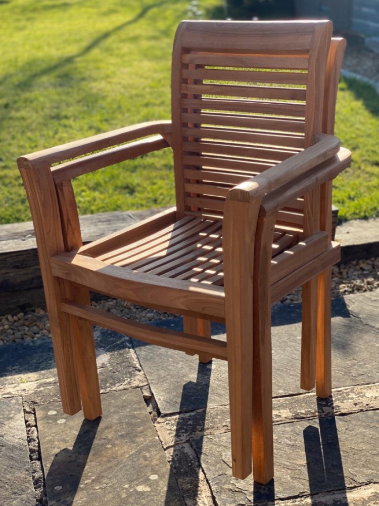 Superior Teak Garden Dining Set, Seats 10 | Kingsley Smythe