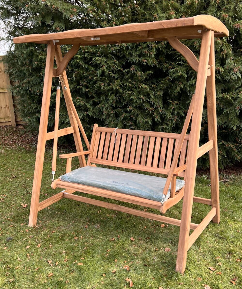 Teak Garden Two Seater Swing Seat