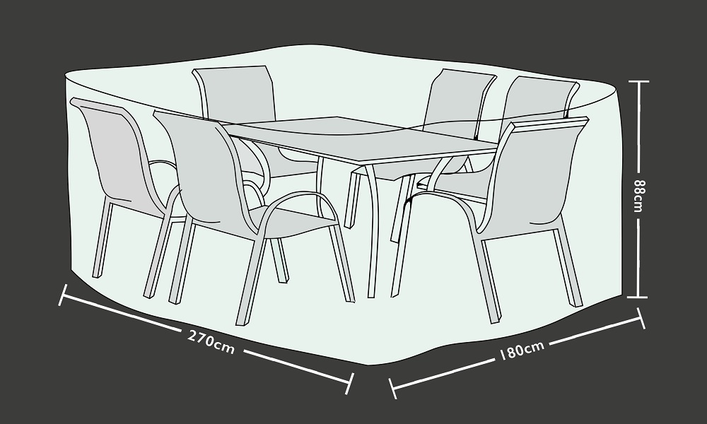 PVC Free, Breathable, All Weather Garden Furniture Cover